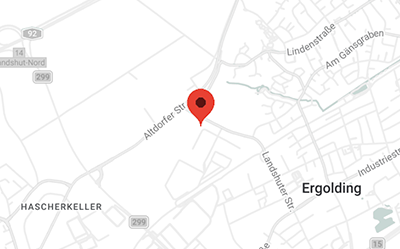 Karte Ergolding